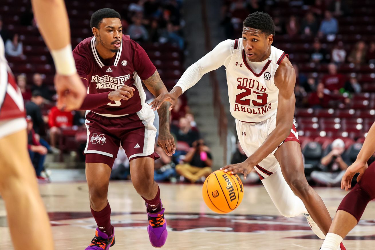 NCAA Basketball: Mississippi State at South Carolina