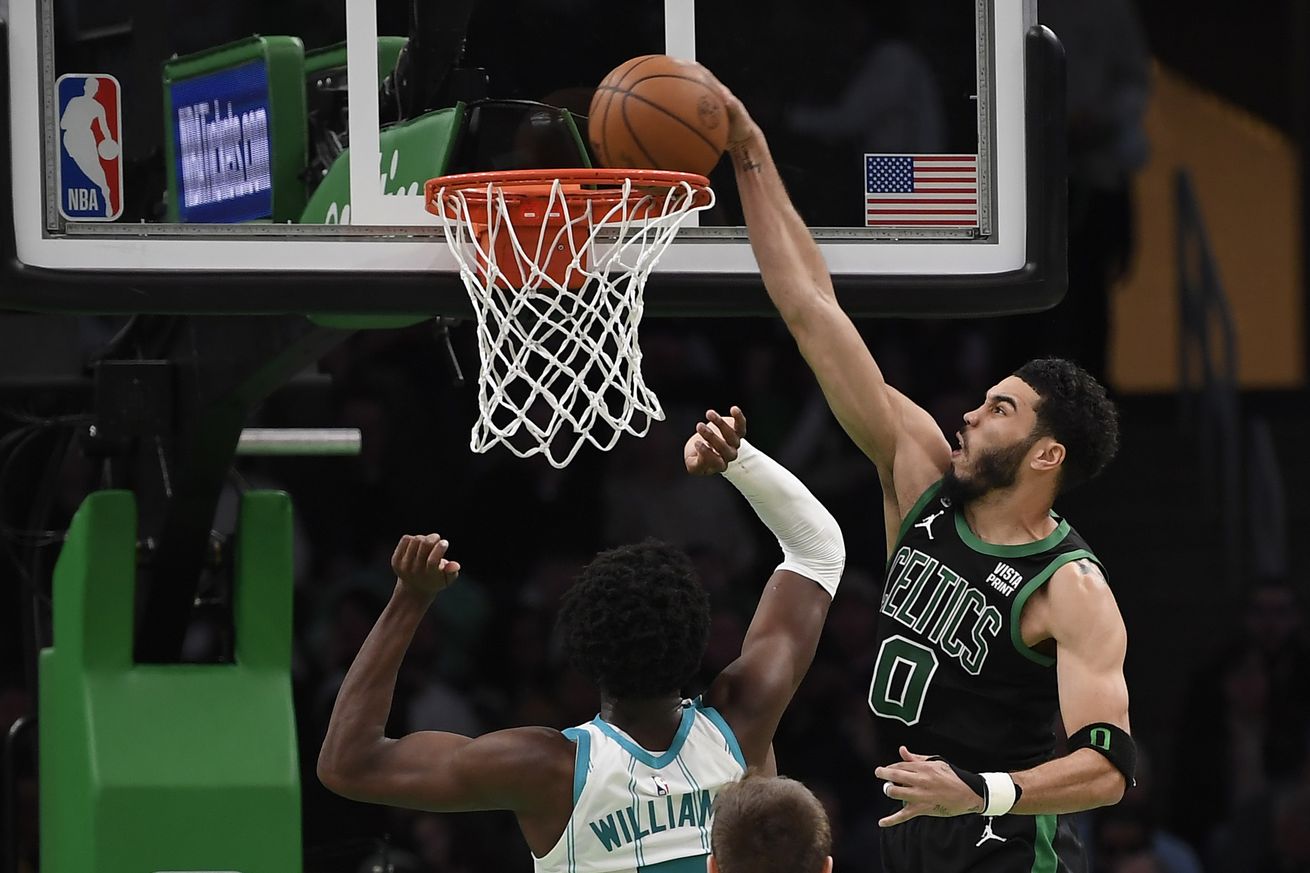 NBA: Charlotte Hornets at Boston Celtics