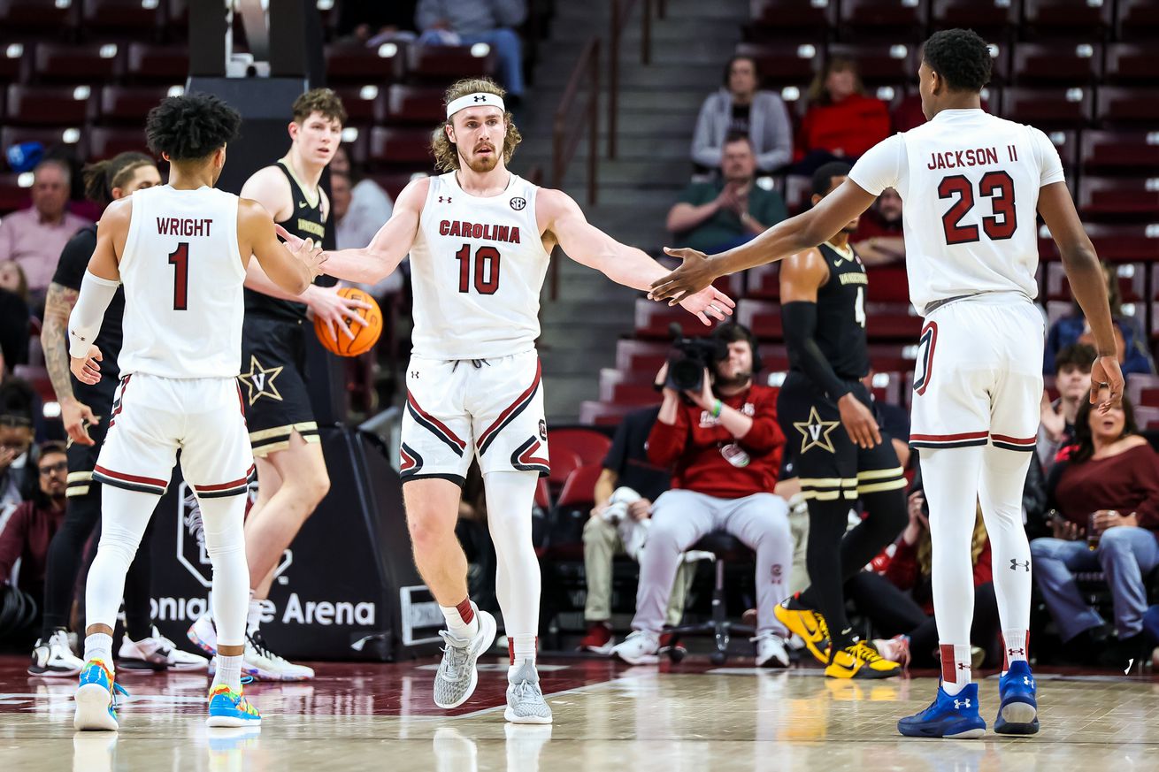 NCAA Basketball: Vanderbilt at South Carolina