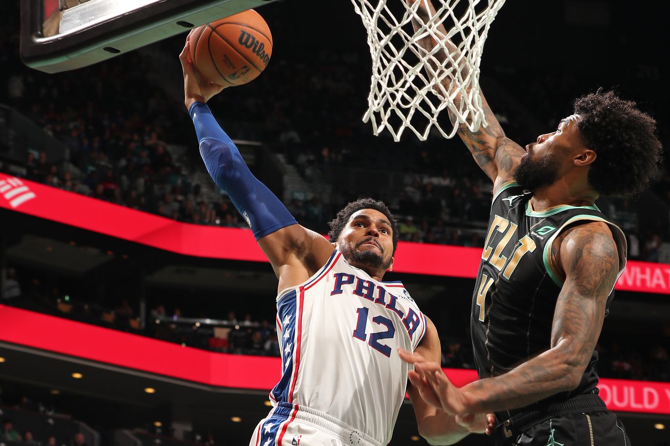 Philadelphia 76ers v Charlotte Hornets