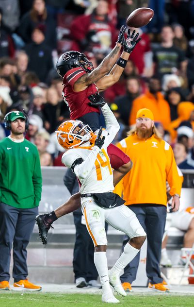 NCAA Football: Tennessee at South Carolina