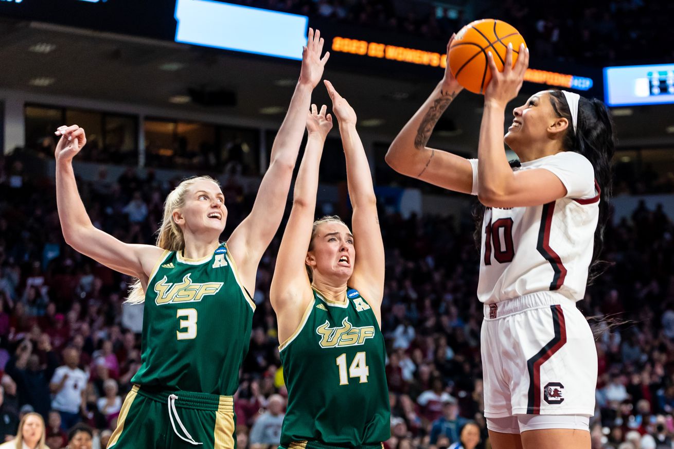 NCAA Womens Basketball: NCAA Tournament Second Rounds-South Florida vs South Carolina