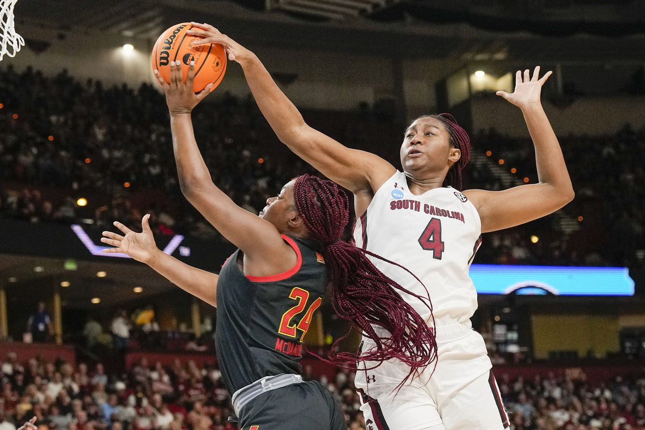 NCAA Womens Basketball: NCAA Tournament Greenville Regional-Maryland vs South Carolina