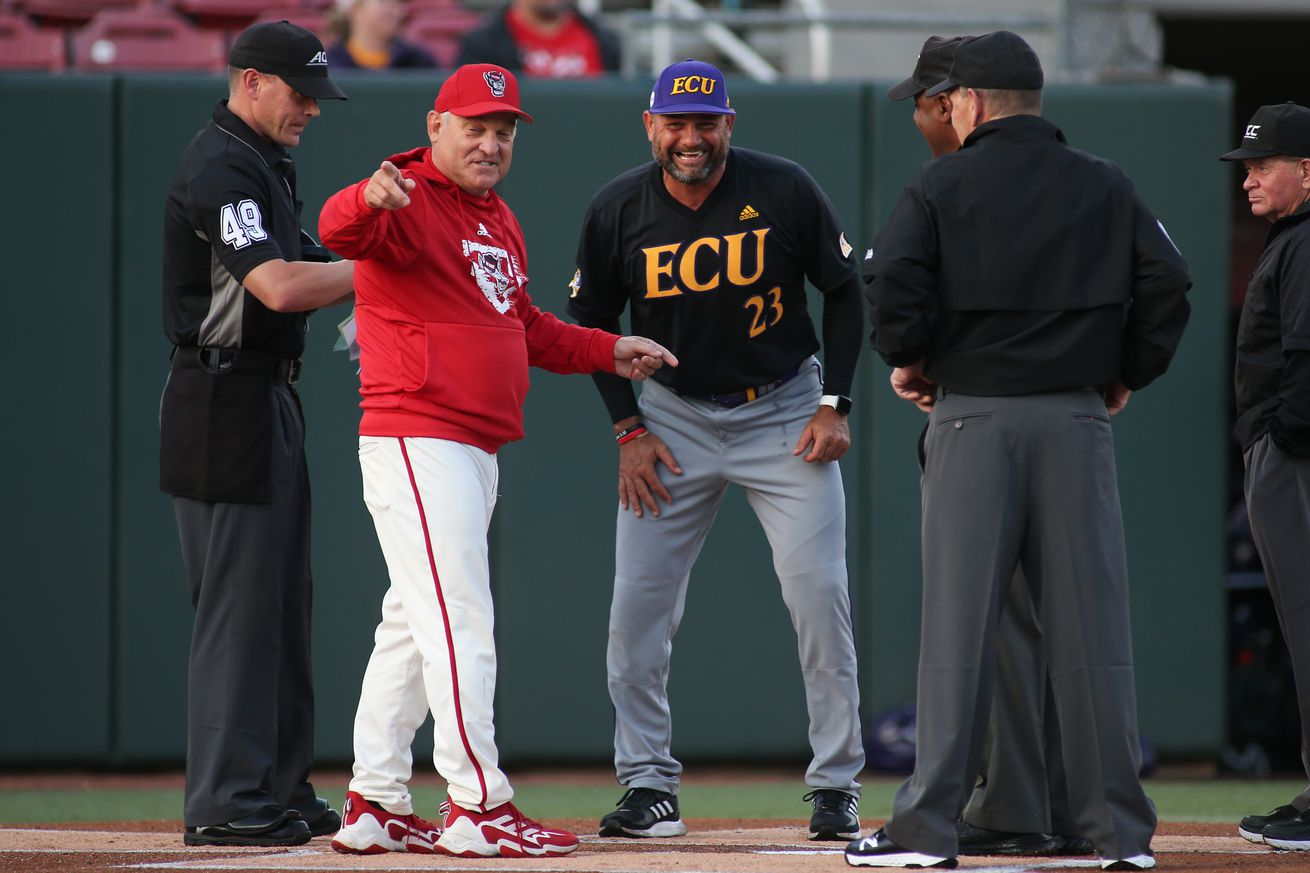 COLLEGE BASEBALL: APR 26 East Carolina at N.C. State