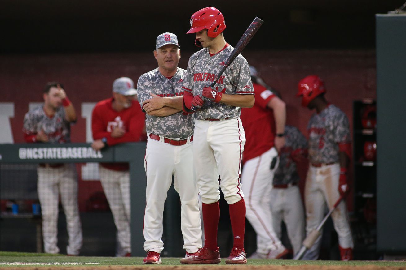 COLLEGE BASEBALL: APR 14 Boston College at N.C. State