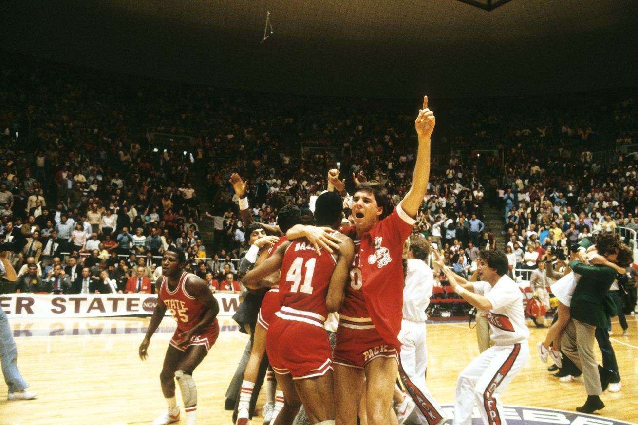 North Carolina State University vs University of Utah, 1983 NCAA West Regional Semifinals