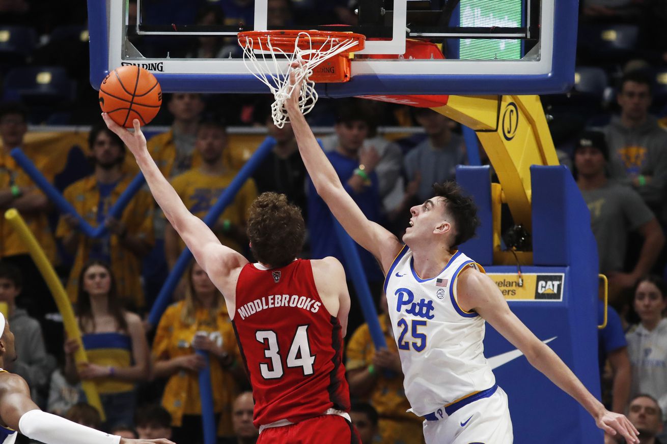 NCAA Basketball: N.C. State at Pittsburgh