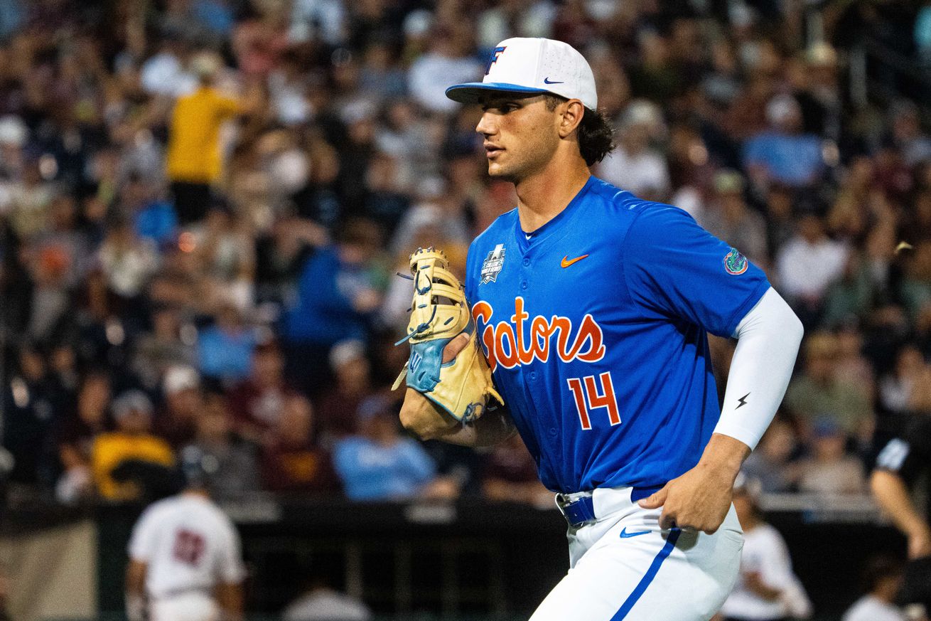 NCAA Baseball: College World Series-Florida v Texas A&M