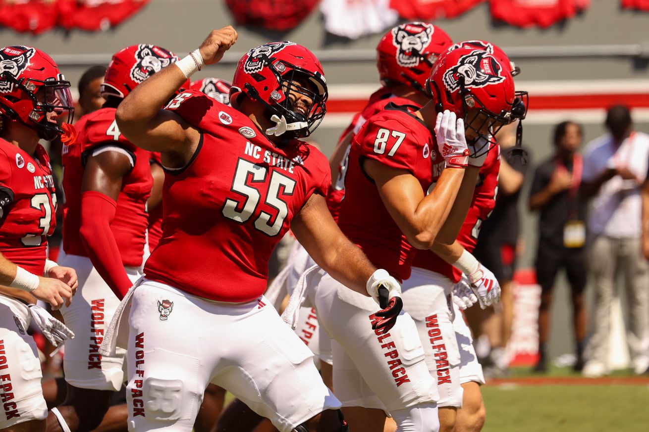 COLLEGE FOOTBALL: SEP 16 VMI at NC State