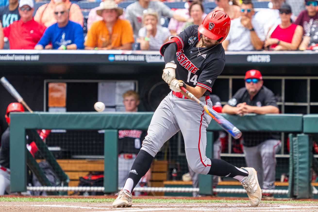 NCAA Baseball: College World Series-Kentucky v NC State