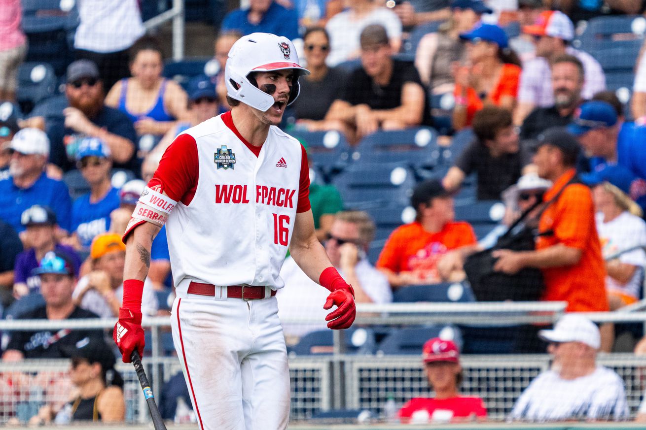 NCAA Baseball: College World Series-Florida v NC State