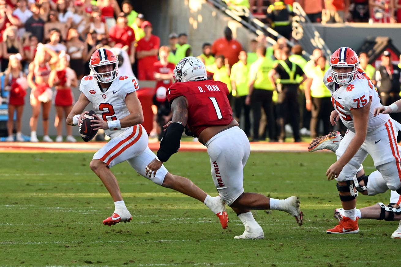 NCAA Football: Clemson at North Carolina State