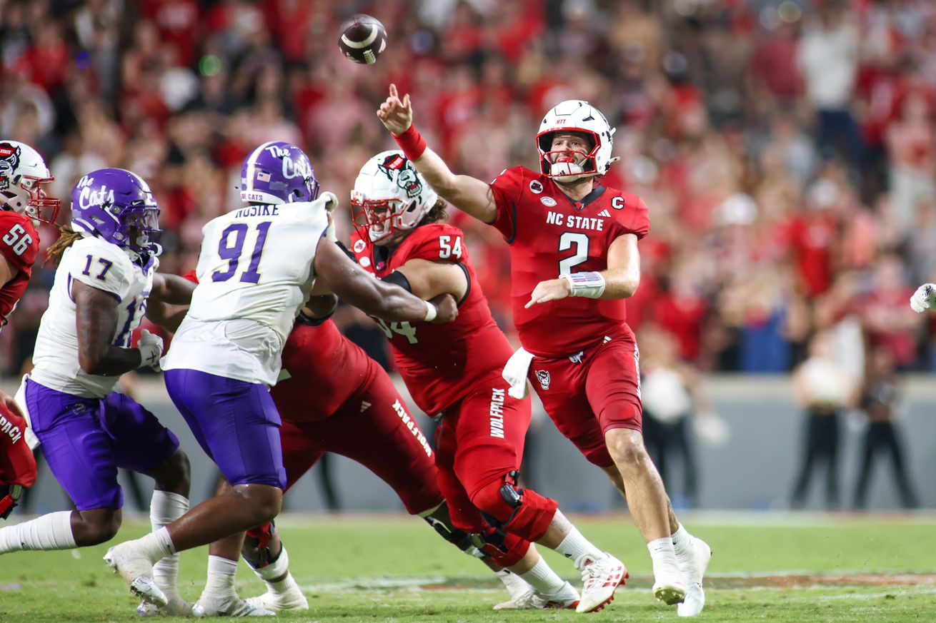 COLLEGE FOOTBALL: AUG 29 Western Carolina at NC State