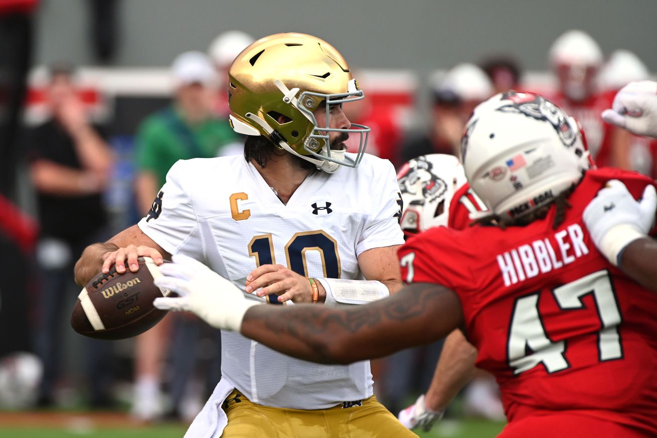 NCAA Football: Notre Dame at North Carolina State