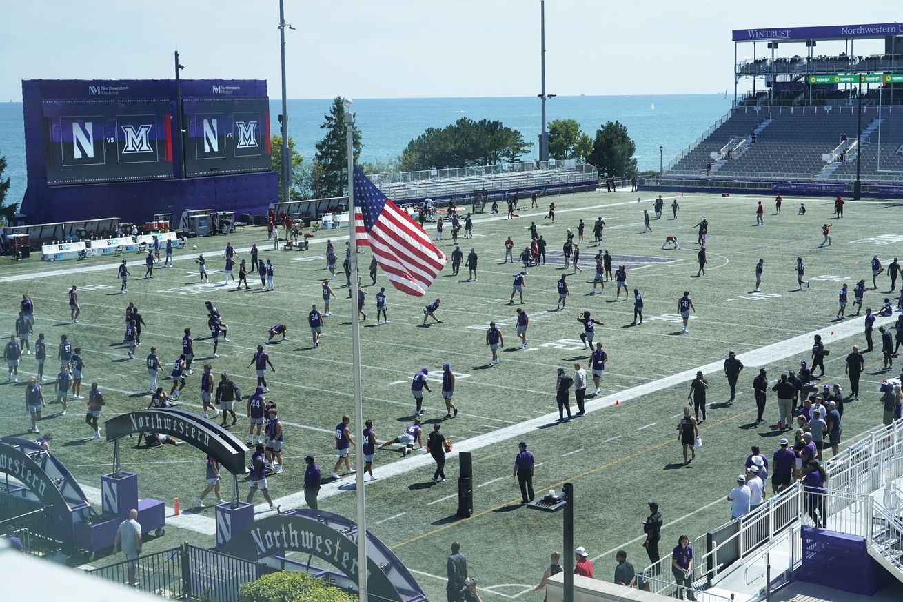 NCAA Football: Miami (OH) at Northwestern