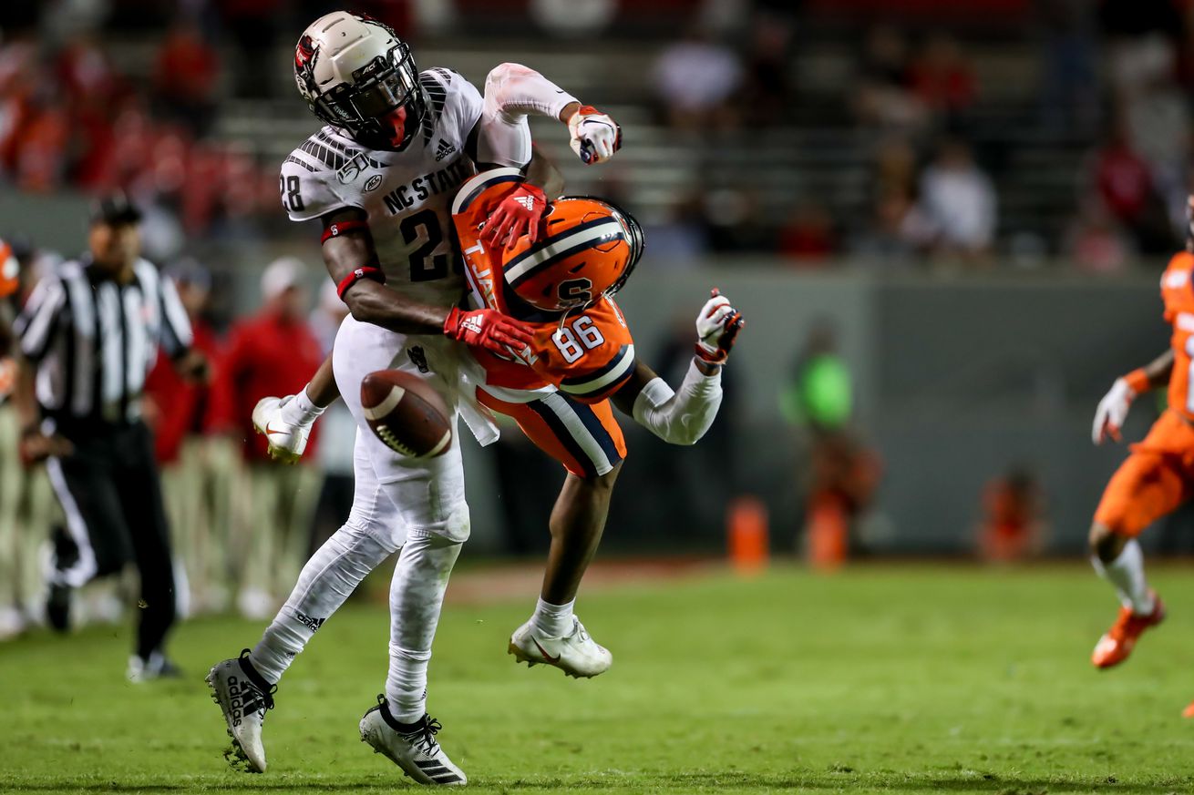 COLLEGE FOOTBALL: OCT 10 Syracuse at NC State