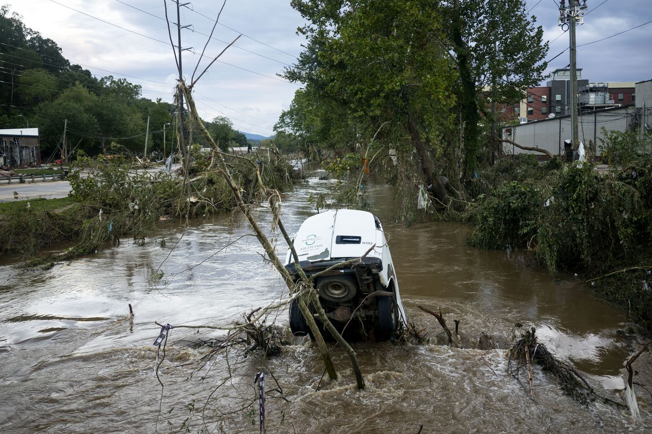 Storm Helene Causes Massive Flooding Across Swath Of Western North Carolina