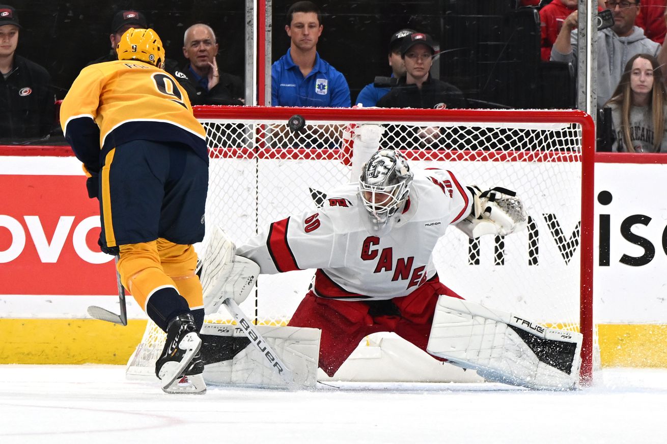 NHL: OCT 02 Preseason Predators at Hurricanes