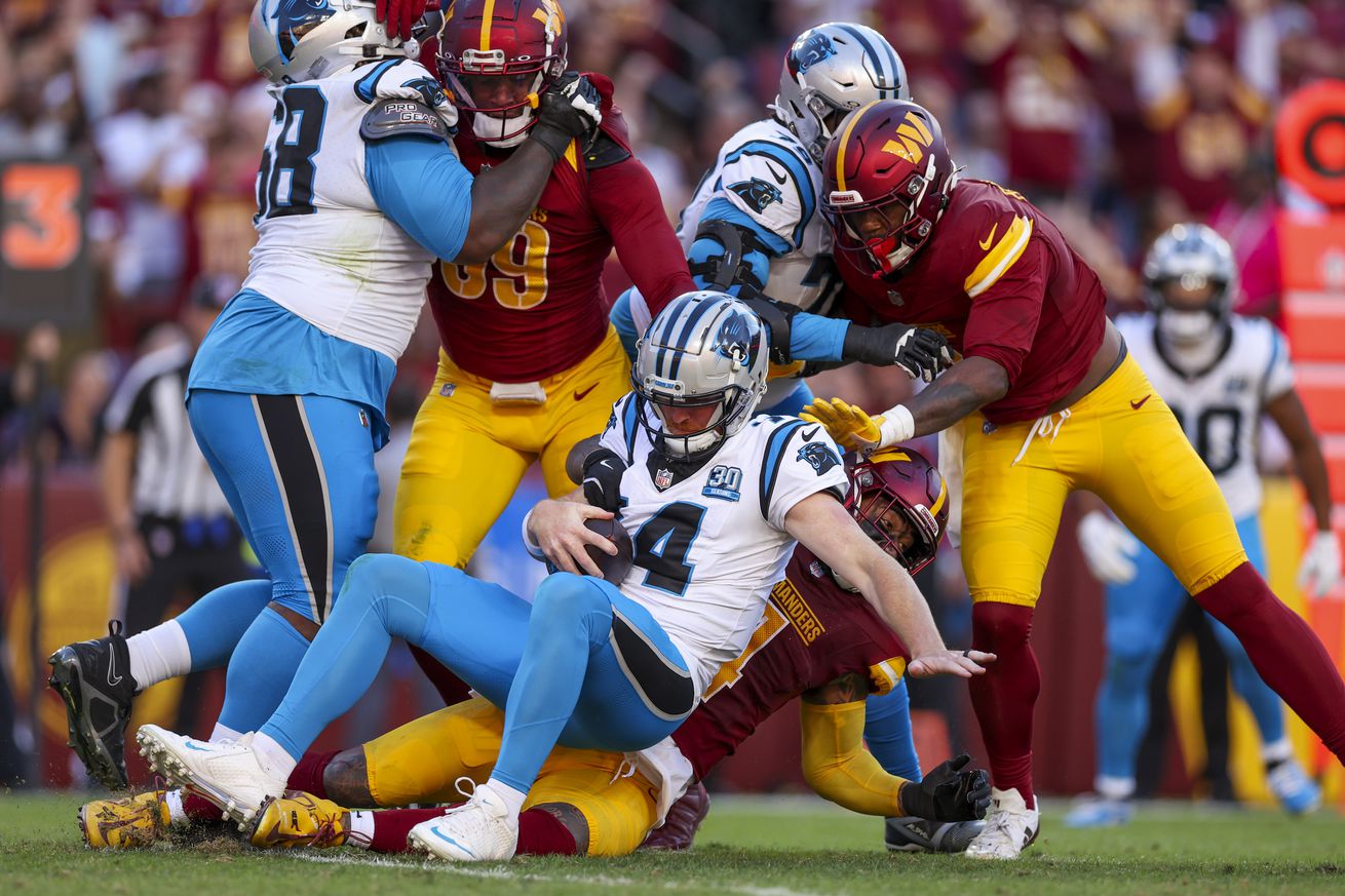 Carolina Panthers v Washington Commanders