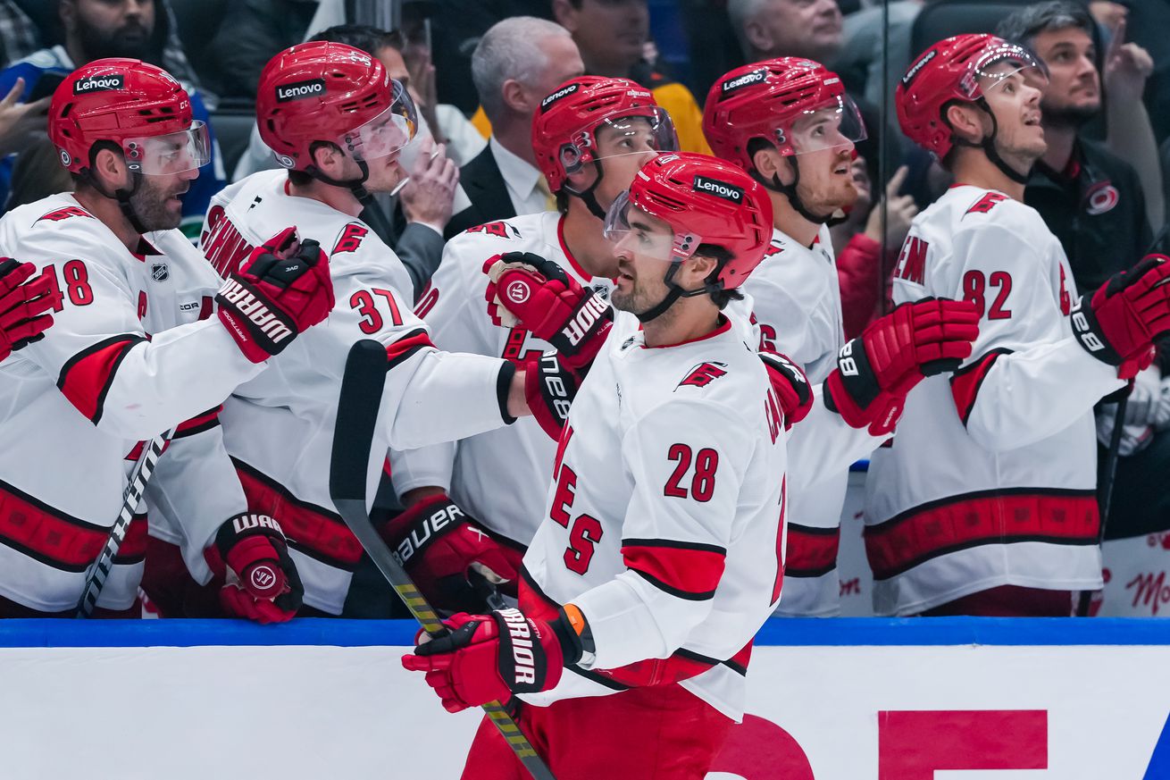 Carolina Hurricanes v Vancouver Canucks