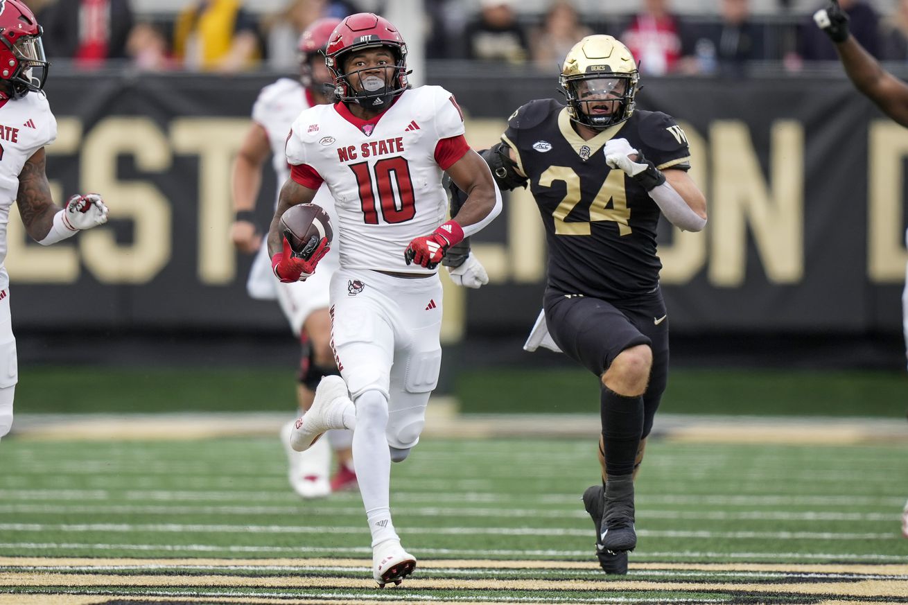 NCAA Football: North Carolina State at Wake Forest