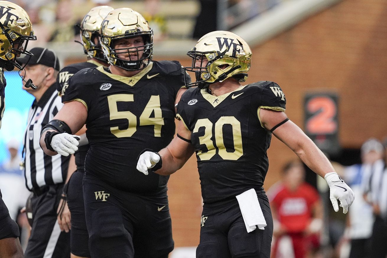 NCAA Football: UL Lafayette at Wake Forest