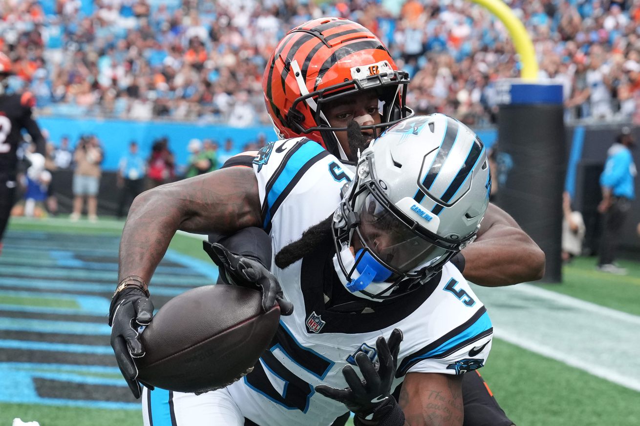 NFL: Cincinnati Bengals at Carolina Panthers