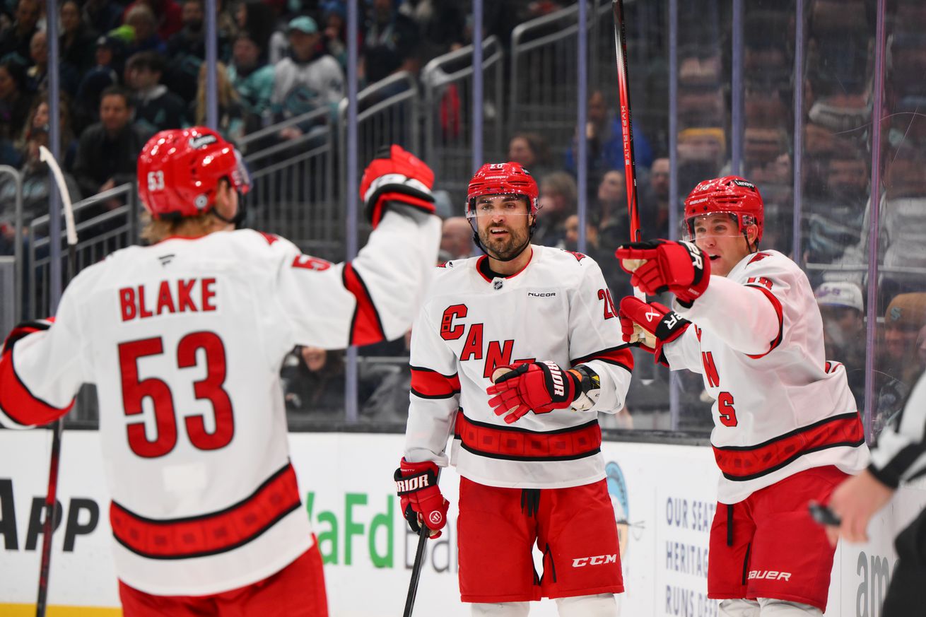 NHL: Carolina Hurricanes at Seattle Kraken