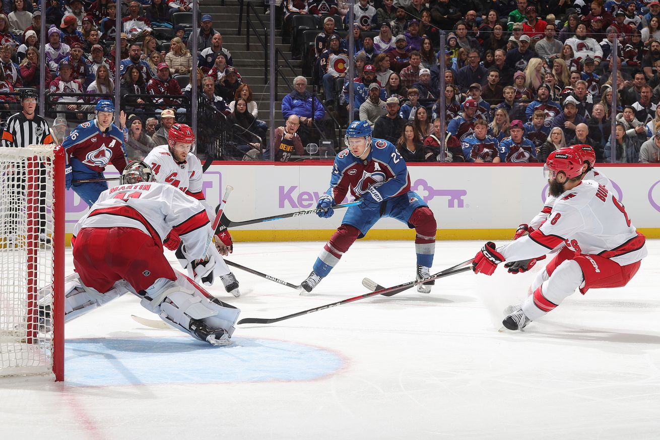 Carolina Hurricanes v Colorado Avalanche