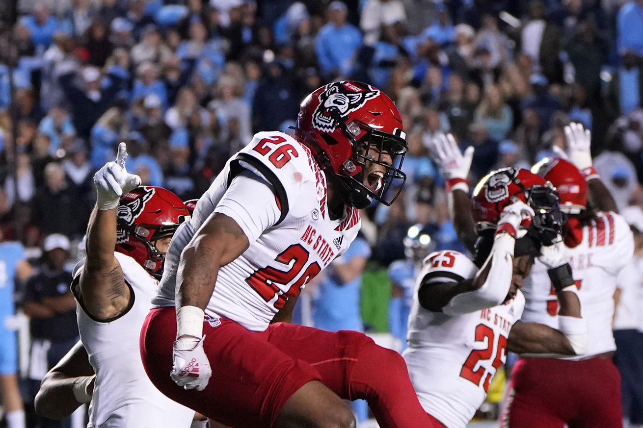 NCAA Football: North Carolina State at North Carolina