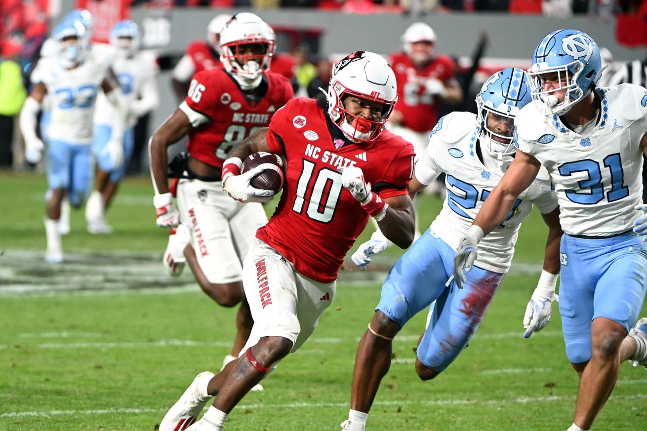 NCAA Football: North Carolina at North Carolina State