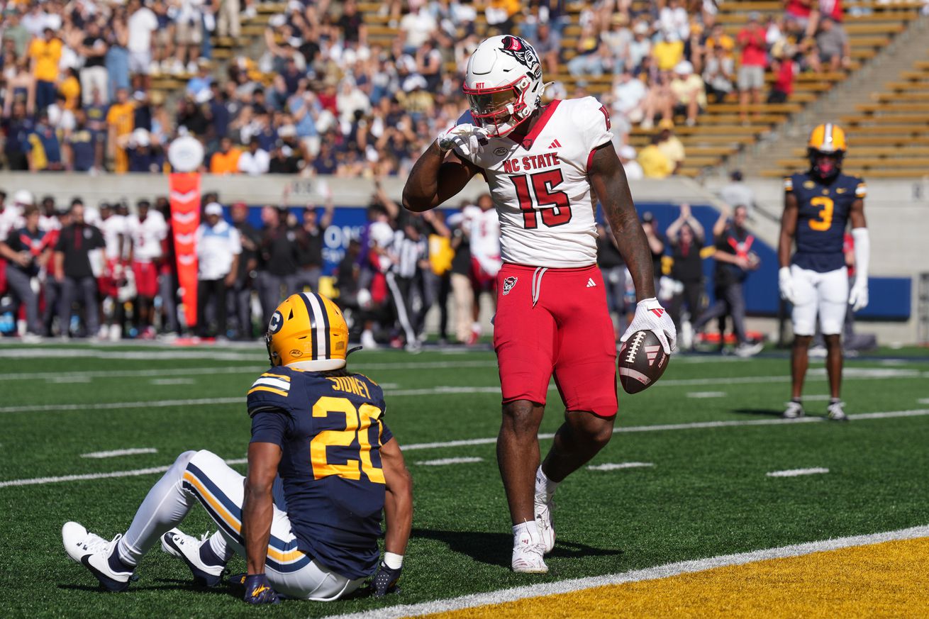 NCAA Football: North Carolina State at California