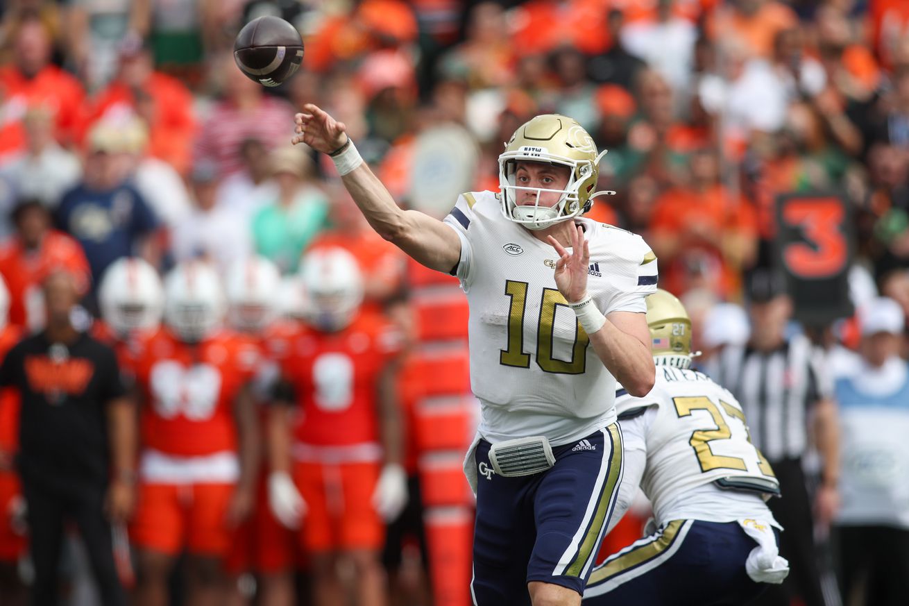 NCAA Football: Miami at Georgia Tech