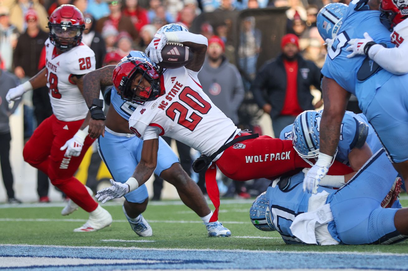 COLLEGE FOOTBALL: NOV 30 NC State at North Carolina