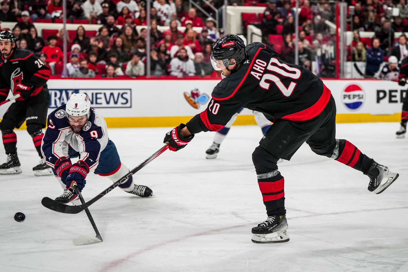 Columbus Blue Jackets v Carolina Hurricanes