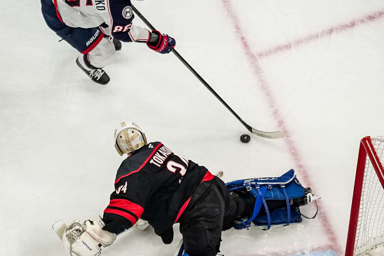 Columbus Blue Jackets v Carolina Hurricanes