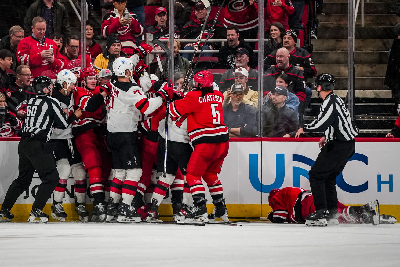 New Jersey Devils v Carolina Hurricanes