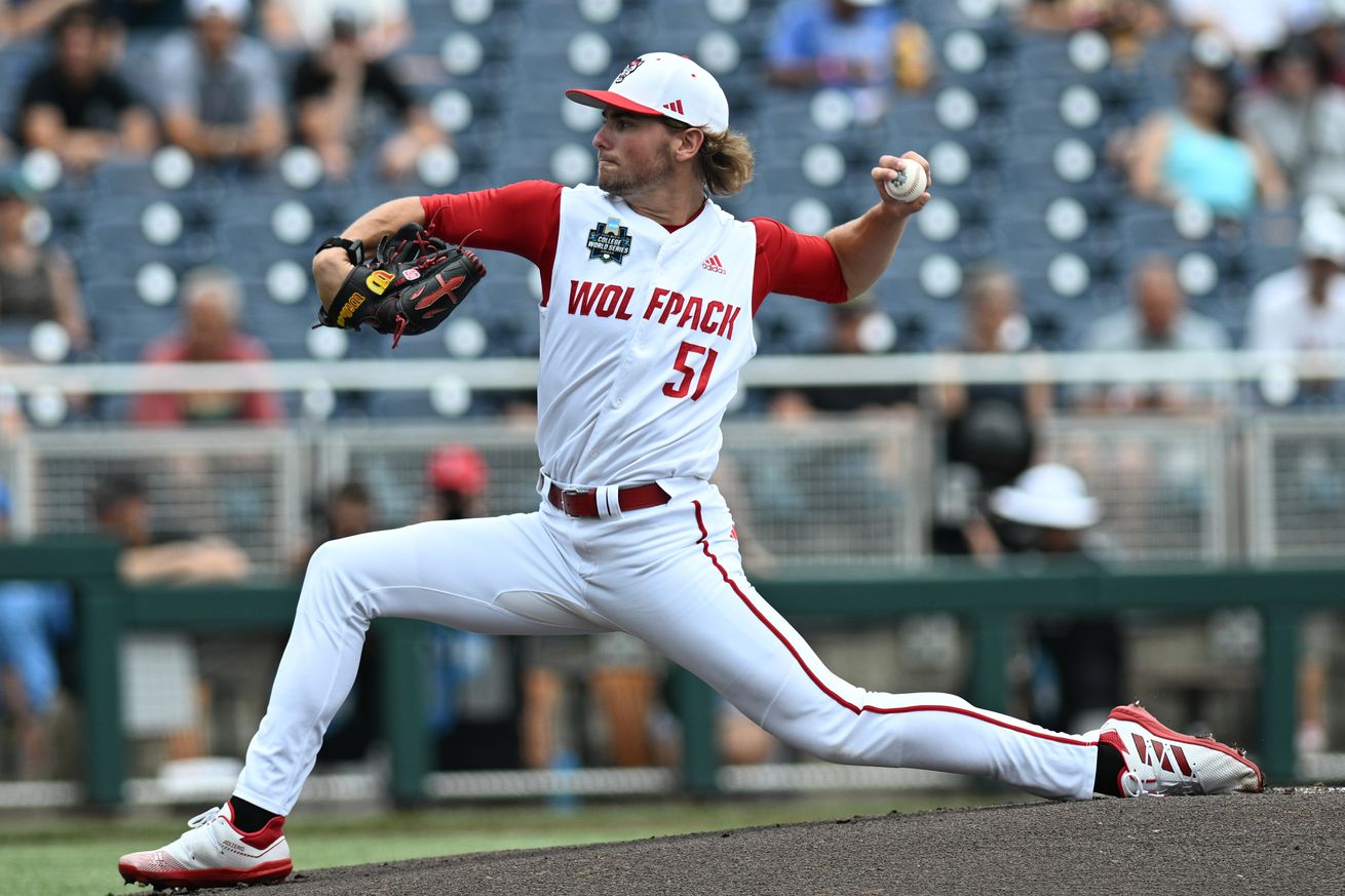 NCAA Baseball: College World Series-Florida v NC State