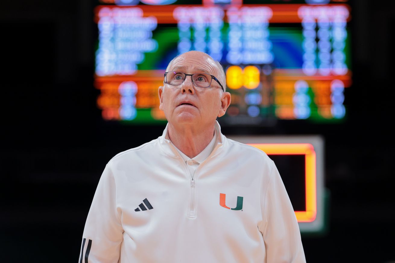 NCAA Basketball: Arkansas at Miami (FL)