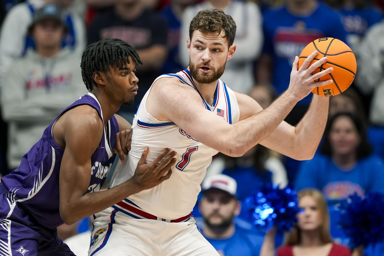 NCAA Basketball: Furman at Kansas