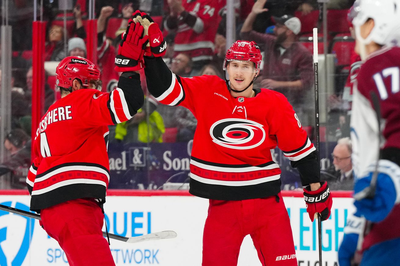 NHL: Colorado Avalanche at Carolina Hurricanes