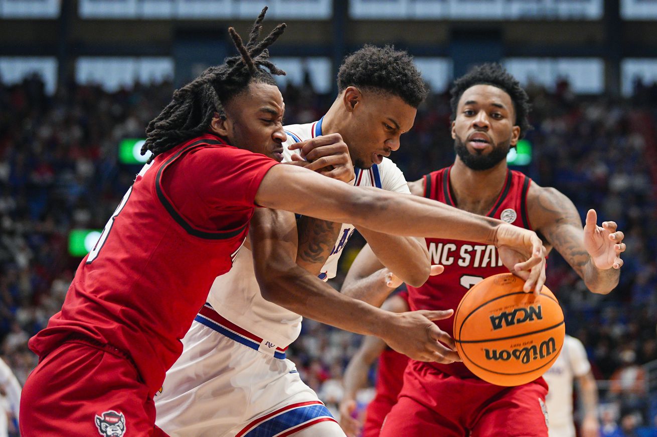 NCAA Basketball: N.C. State at Kansas