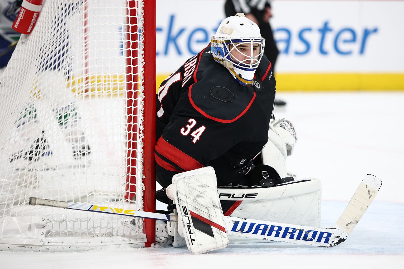 Vancouver Canucks v Carolina Hurricanes