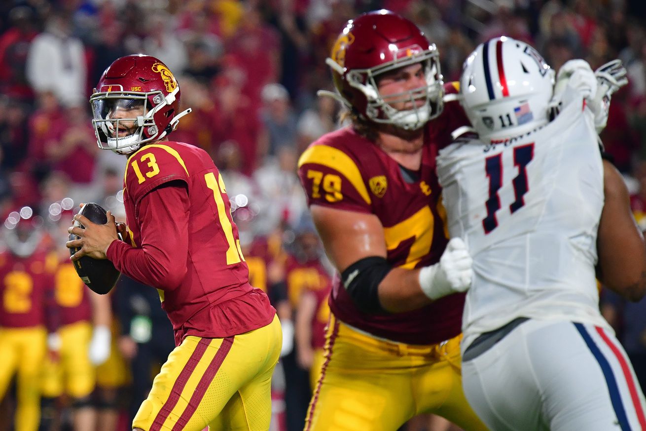 NCAA Football: Arizona at Southern California