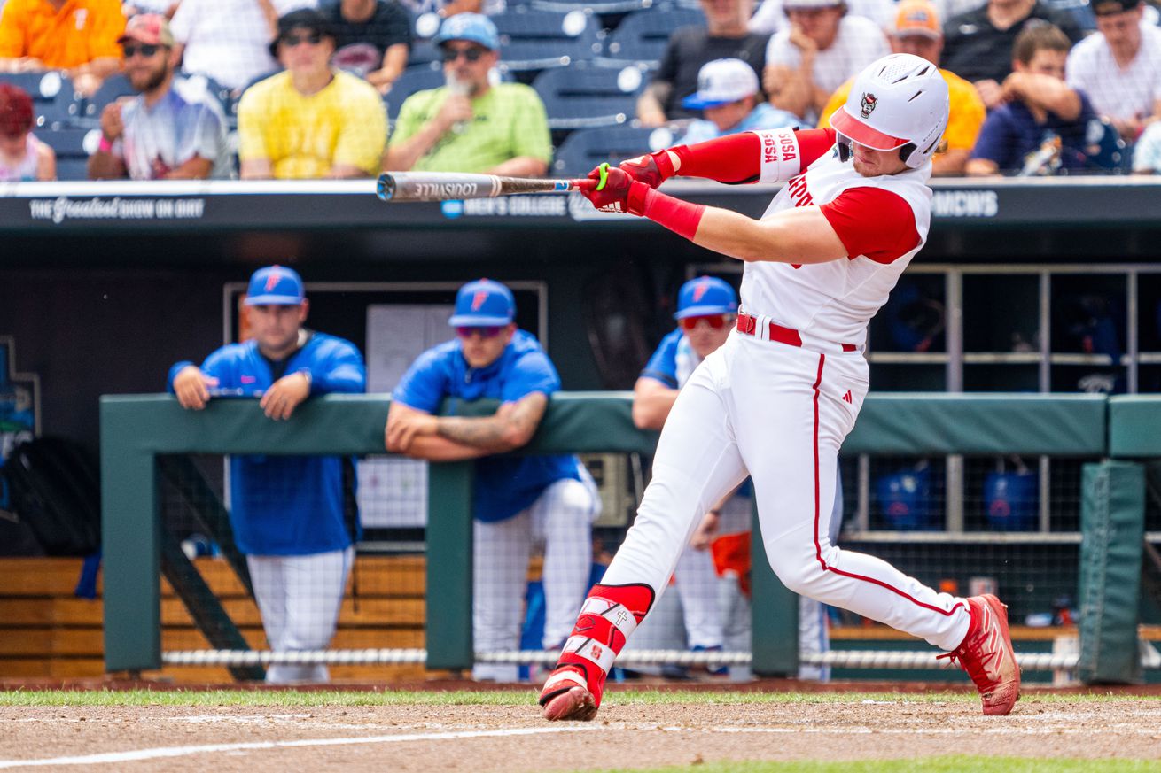 NCAA Baseball: College World Series-Florida v NC State