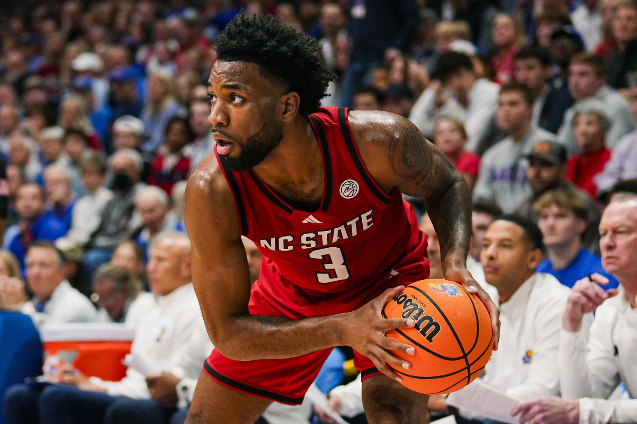 NCAA Basketball: N.C. State at Kansas