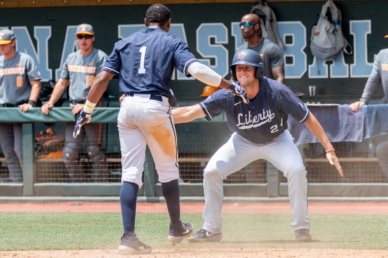 NCAA BASEBALL: JUN 02 Div 1 Championship Chapel Hill Regional - Tennessee v Liberty