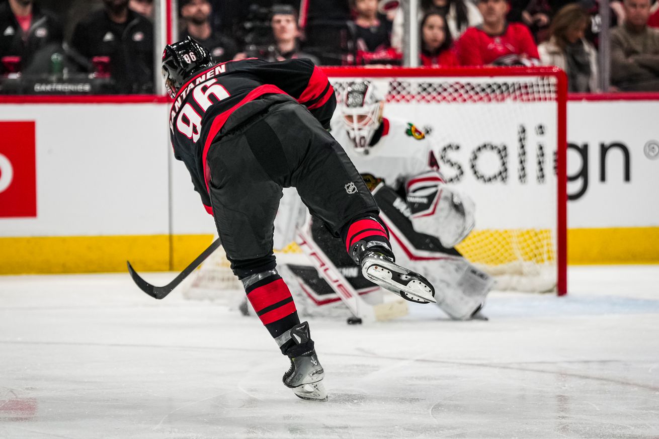 Chicago Blackhawks v Carolina Hurricanes