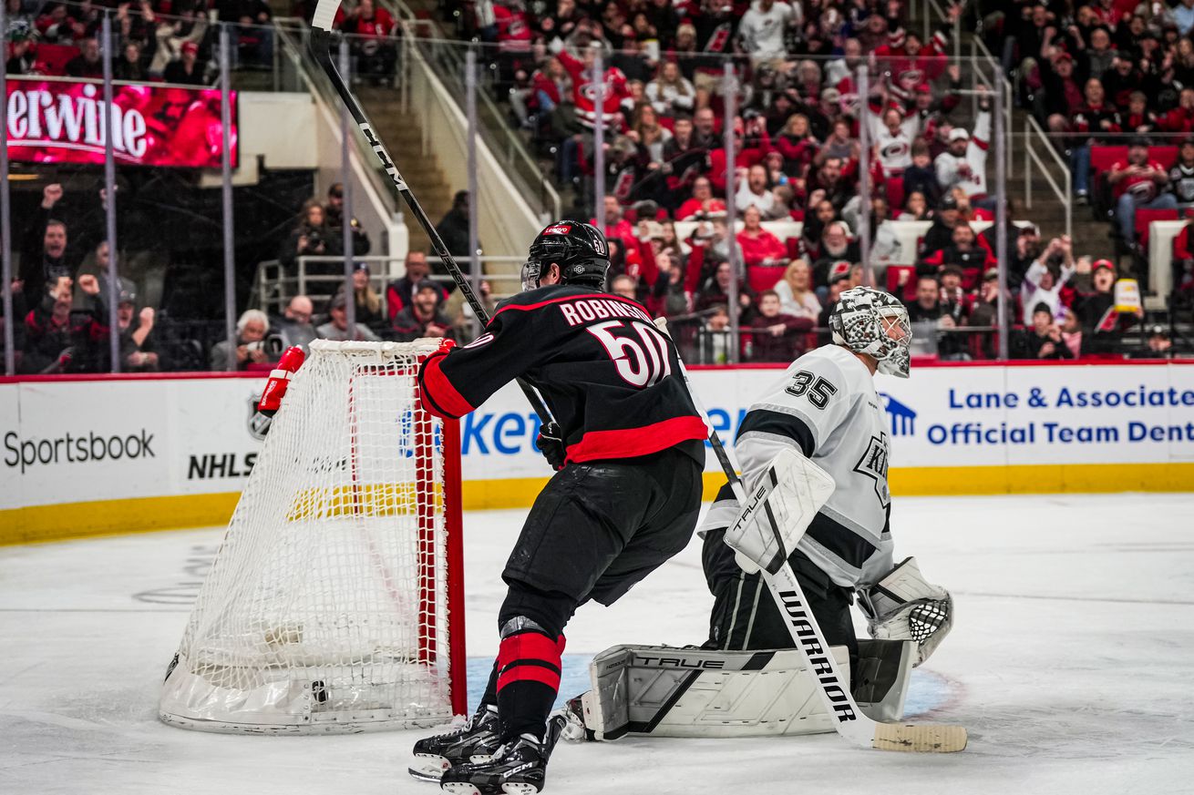 Los Angeles Kings v Carolina Hurricanes