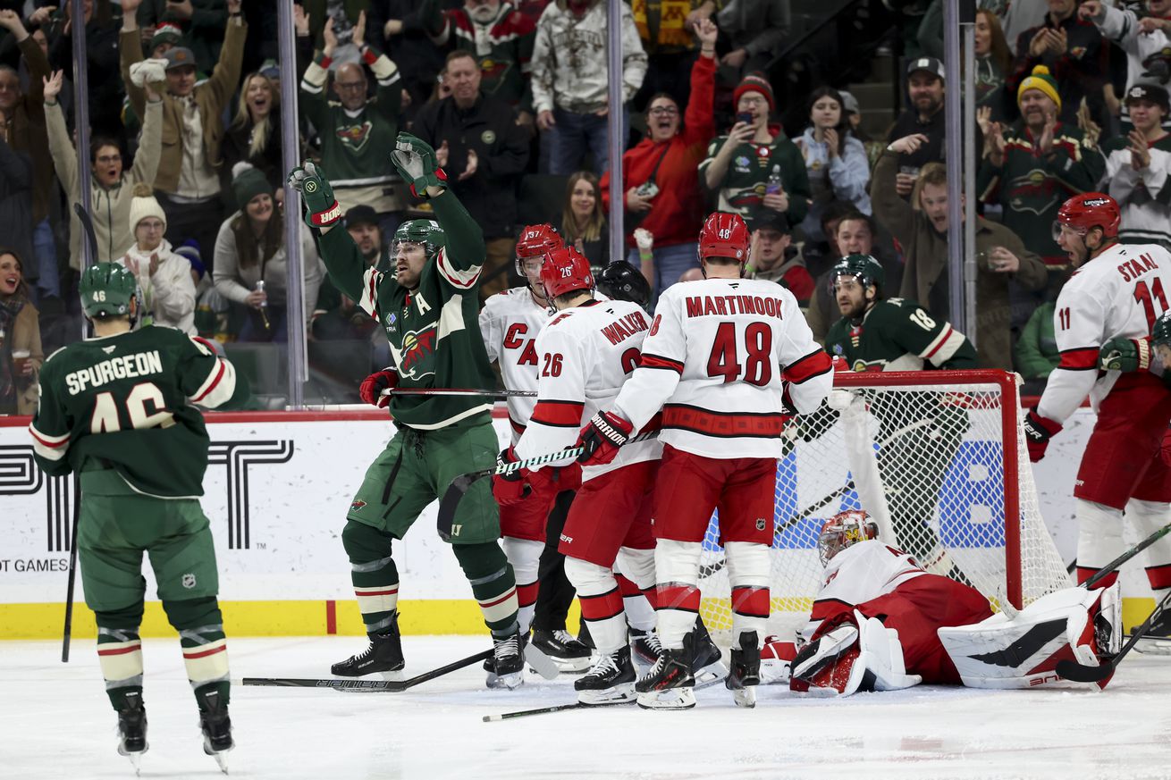 Carolina Hurricanes v Minnesota Wild